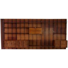 Finn Juhl Rosewood Wall Unit by Bo-Ex, Denmark, 1960s