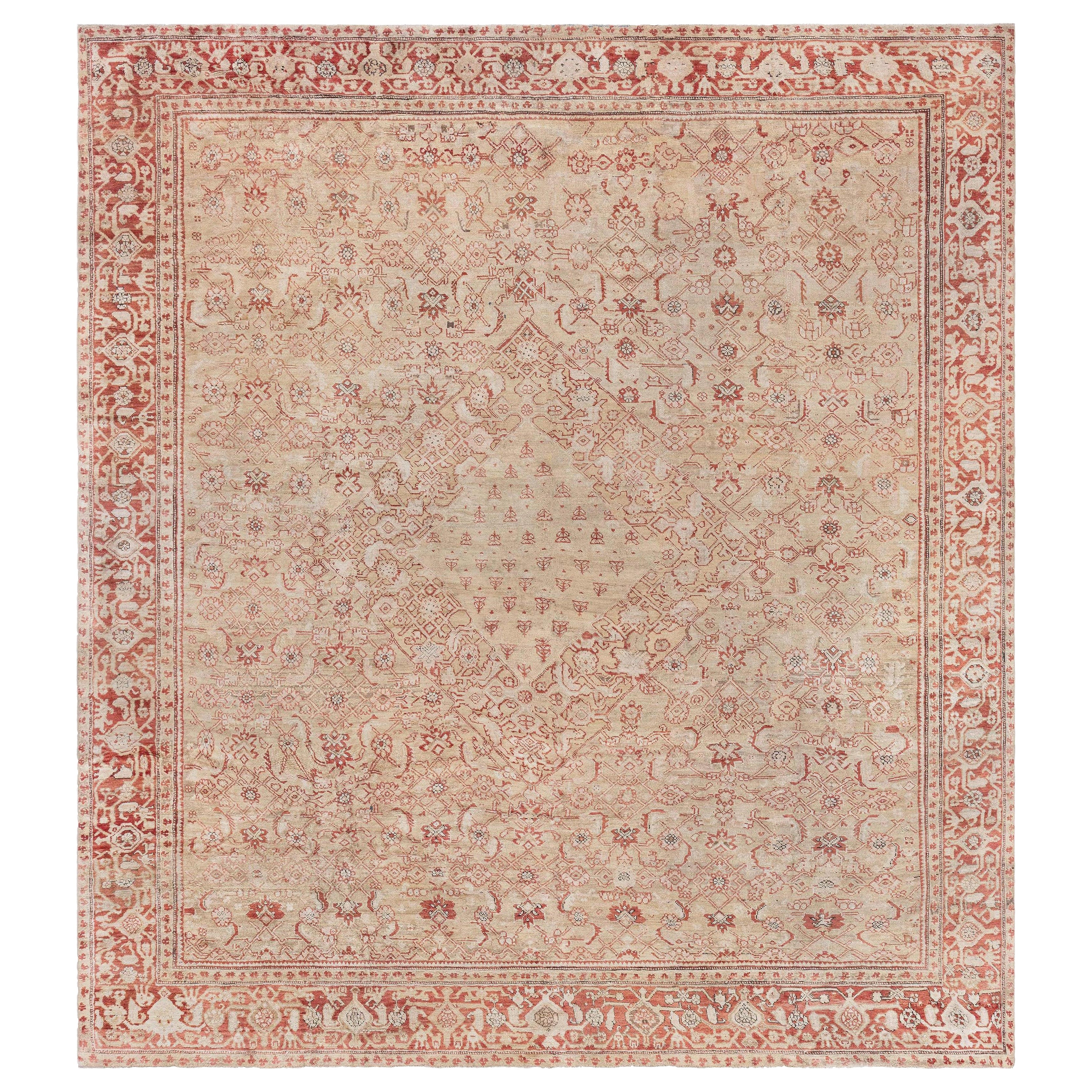 Antique Turkish Oushak Rug Doris Leslie Blau
