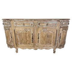 19th Century French Painting Sideboard