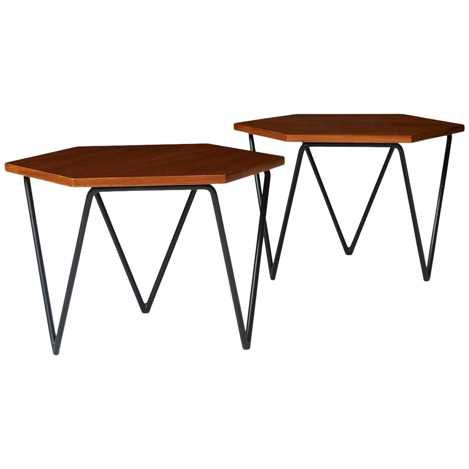 Rare Pair of Coffee Tables by Gio Ponti