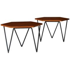 Rare Pair of Coffee Tables by Gio Ponti