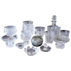 Vintage Collection of Lalique Dishes