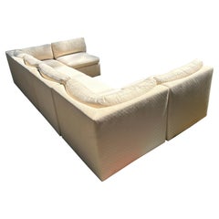 Wonderful Milo Baughman Thayer Coggin 6 Piece Cube Sofa Sectional Mid-Century