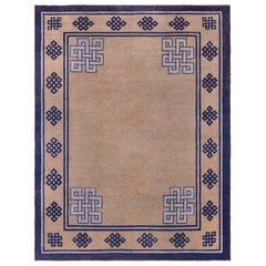 Authentic Early 20th Century Chinese Handmade Wool Rug Doris Leslie Blau