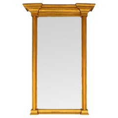 Empire Style Giltwood Wall Mirror