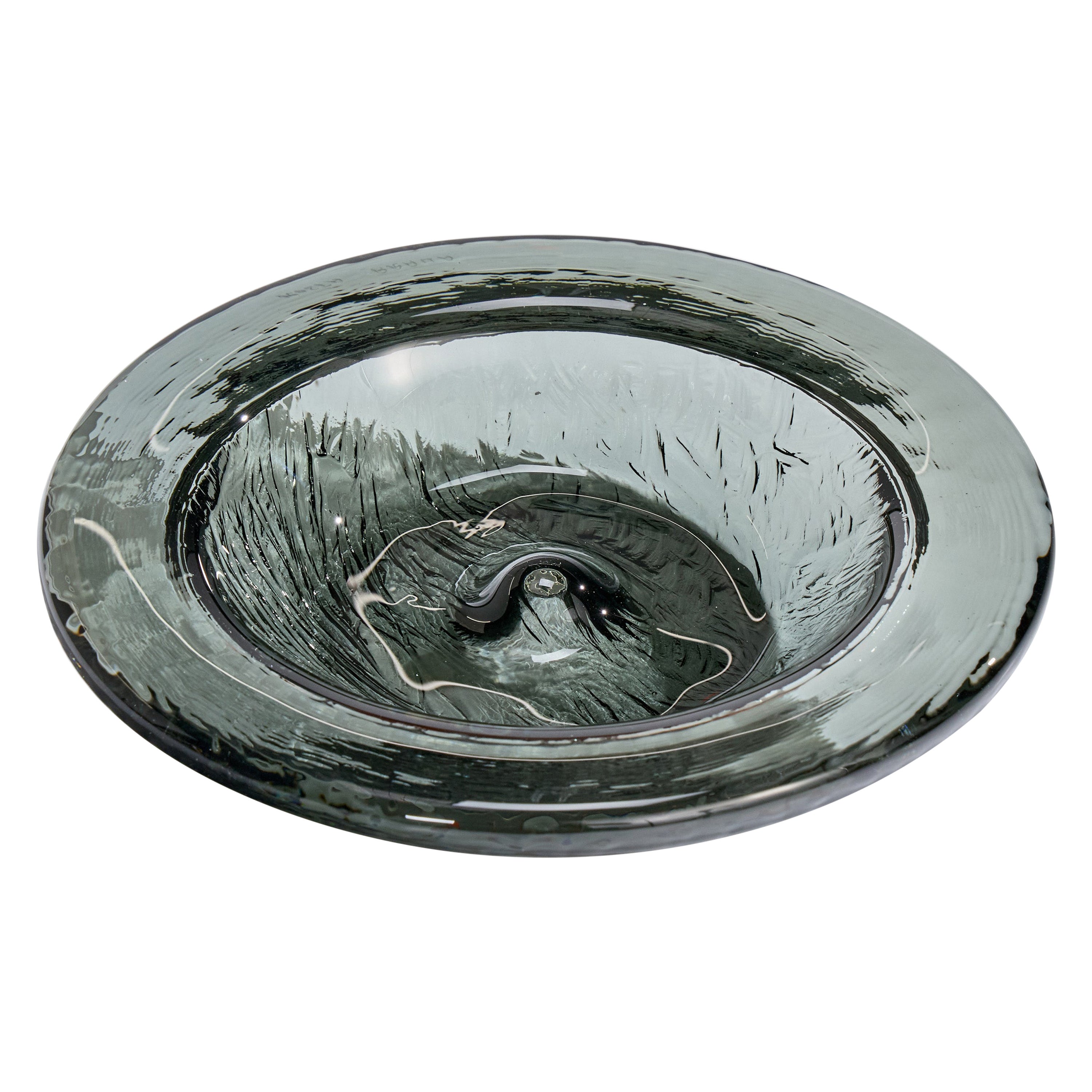 Göran Wärff, Dish, Glass, Sweden, 1970s
