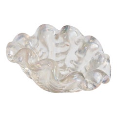 Bol et verre Ercole Barovier, Italie, années 1940