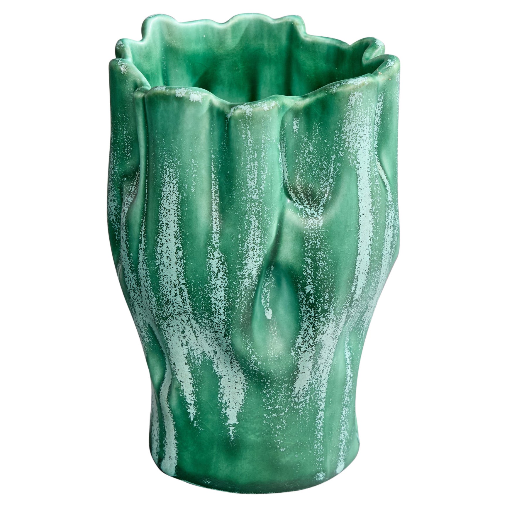 Ewald Dahlskog, Vase, Keramik, Schweden, 1930er Jahre