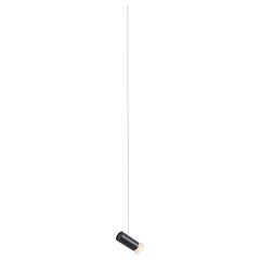Jewell 1 Lampada a sospensione angolare in alluminio anodizzato nero Contemporary di JSPR
