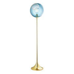 Ballroom Floor Lamp, Blue Sky with LED Globe Bulb Ø5
