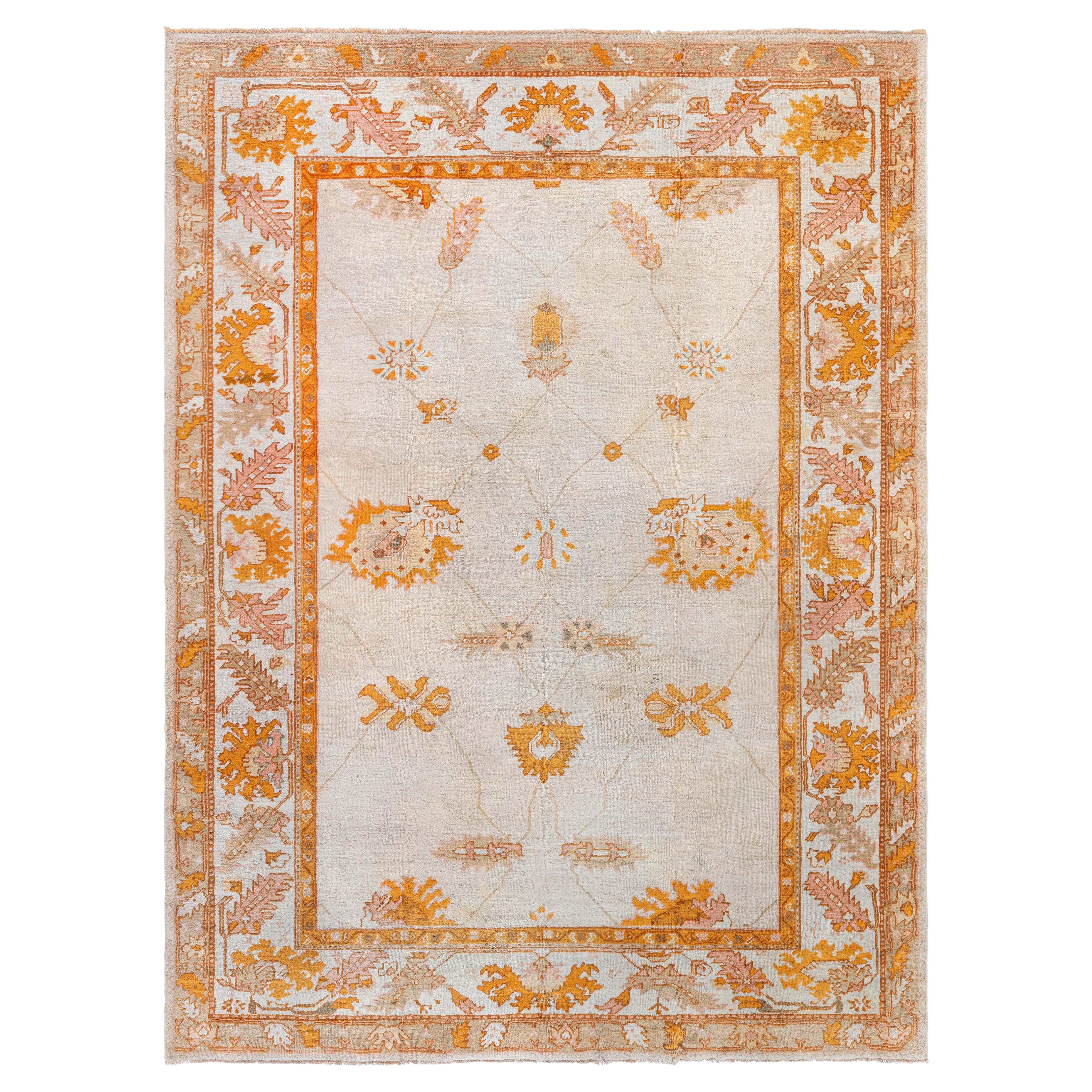 Antique Turkish Oushak Rug Doris Leslie Blau