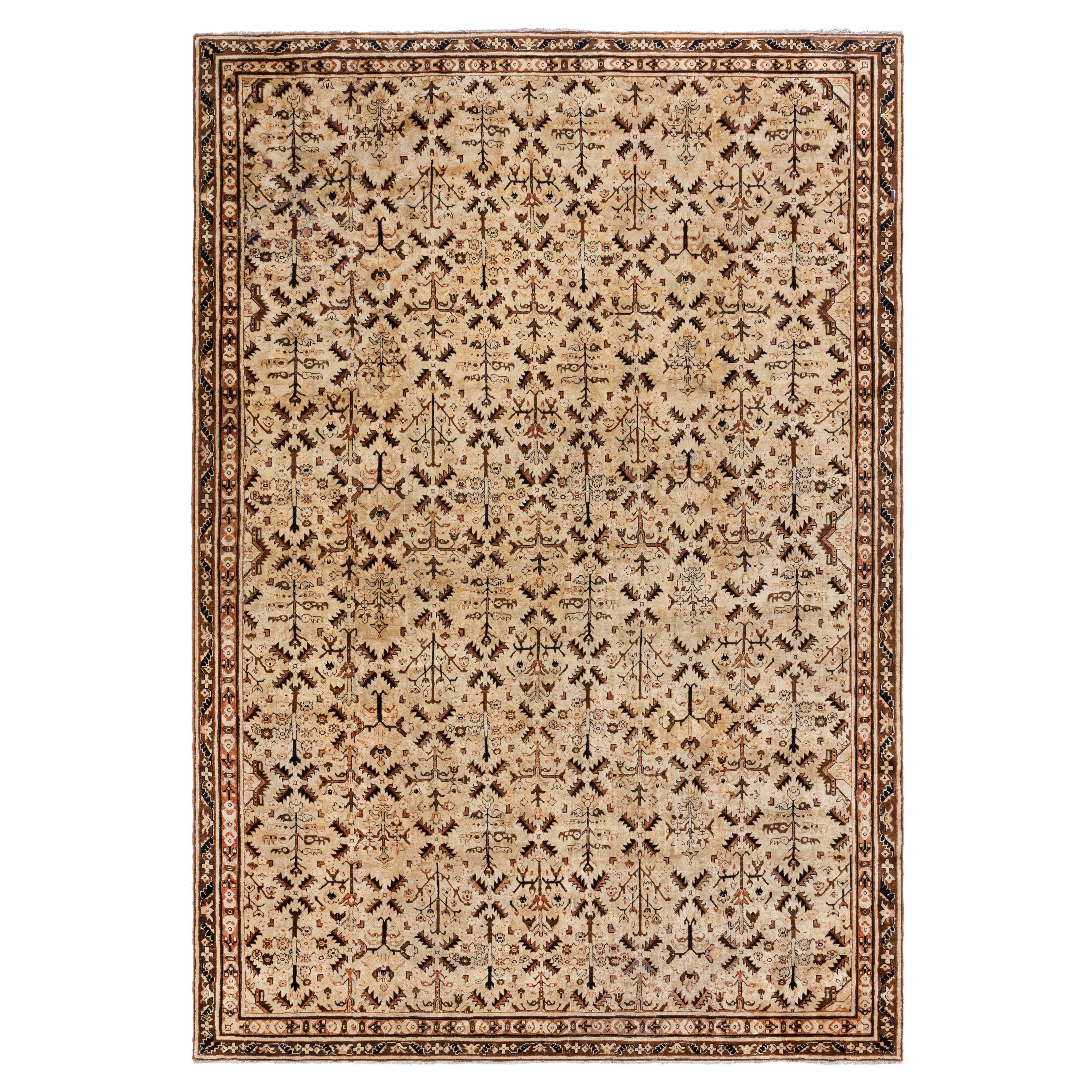 Antique Indian Agra Rug (Size Adjusted) Doris Leslie Blau