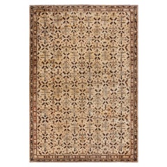 Antiker indischer Agra-Teppich (Größe verstellt) Doris Leslie Blau