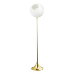 Ballroom Floor Lamp, White Snow