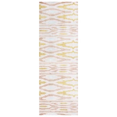 Alfombra de Seda Anudada a Mano con Diseño Chevron Moderno de Doris Leslie Blau