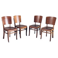 Art Deco Design Café / Pub Chairs, Belgium 1940's