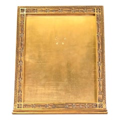 Tiffany & Co. New York Art Nouveau Bronze Doré Großer Bilderrahmen