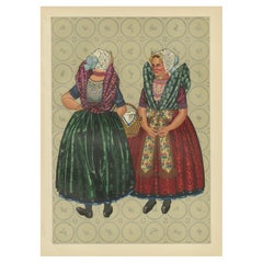 Elaborazione di perline e seta floreale nel vestito di Axel Sunday, Zeeland-Flanders 1890