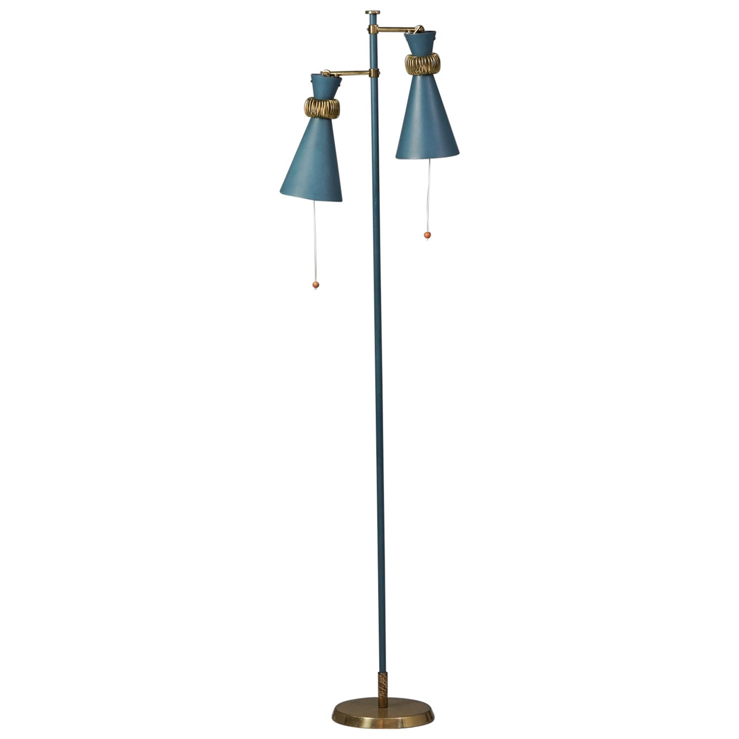 Äußerst seltene Stehlampe, Maria Lindeman, Idman Oy, 1959