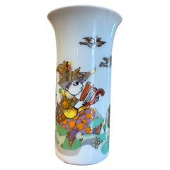 Vase Rosenthal de Bjorn Wiinblad