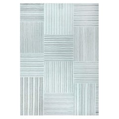 Doris Leslie Blau Vintage Turkish Kilim Composition Striped Rug