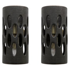 Tall Ceramic Wall Light No.54 by Heather Levine