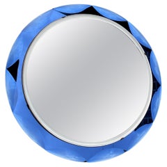 CRISTAL ART - specchiera da muro - ITALY 1950