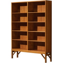 Børge Mogensen Bücherregal in Eiche mit offenem Regal