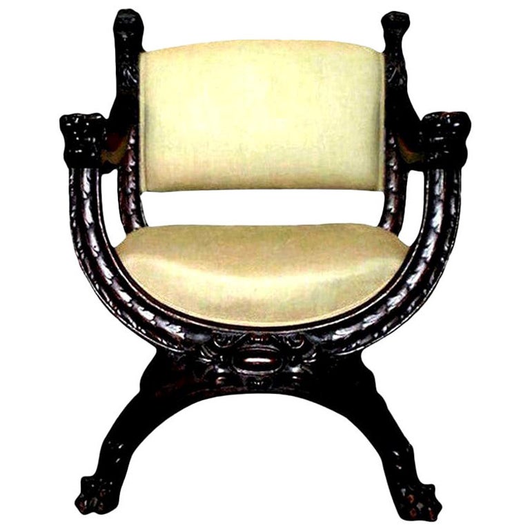 Antique Horseshoe Chair at 1stDibs