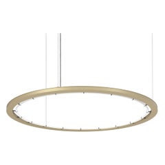 Tokyo Medium Champagne Aluminium Contemporary Suspension Lamp by JSPR
