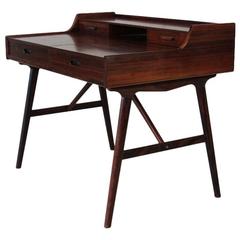 Small Rosewood Desk by Arne Wahl Iversen
