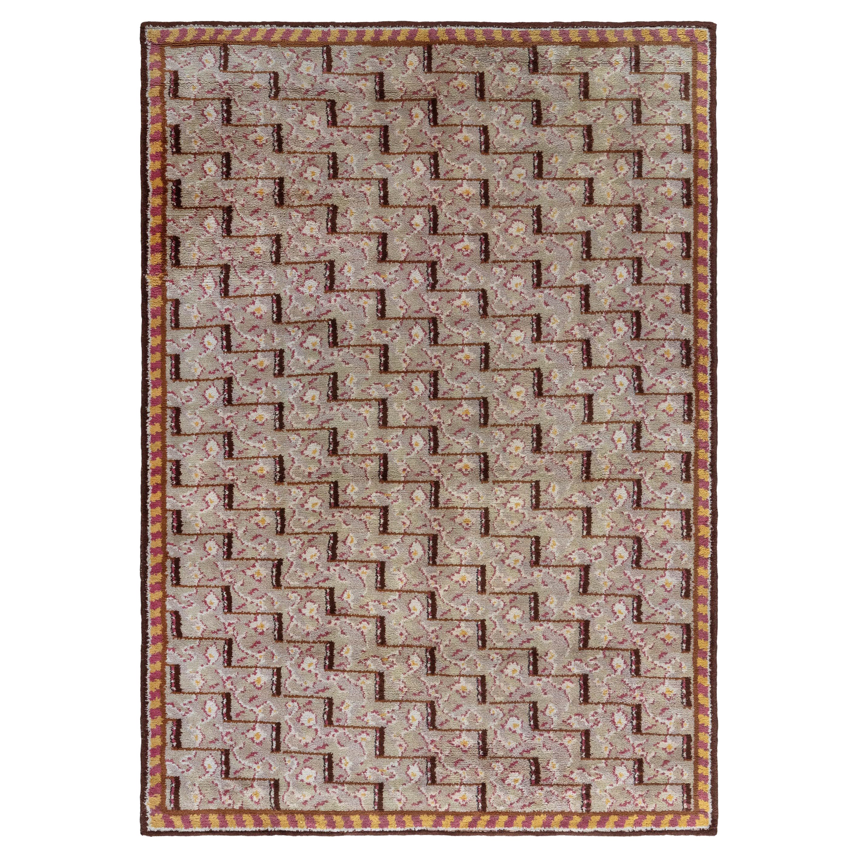Doris Leslie Blau Vintage Swedish Pile Rug