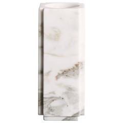 Beautiful Rectangular Marble Vase from Michaël Verheyden