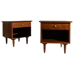 George Nakashima Origins Nightstands for Widdicomb, 1950's