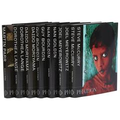 Colección de libros de fotógrafos clásicos Steve McCurry Nan Goldin Joel Meyerowitz