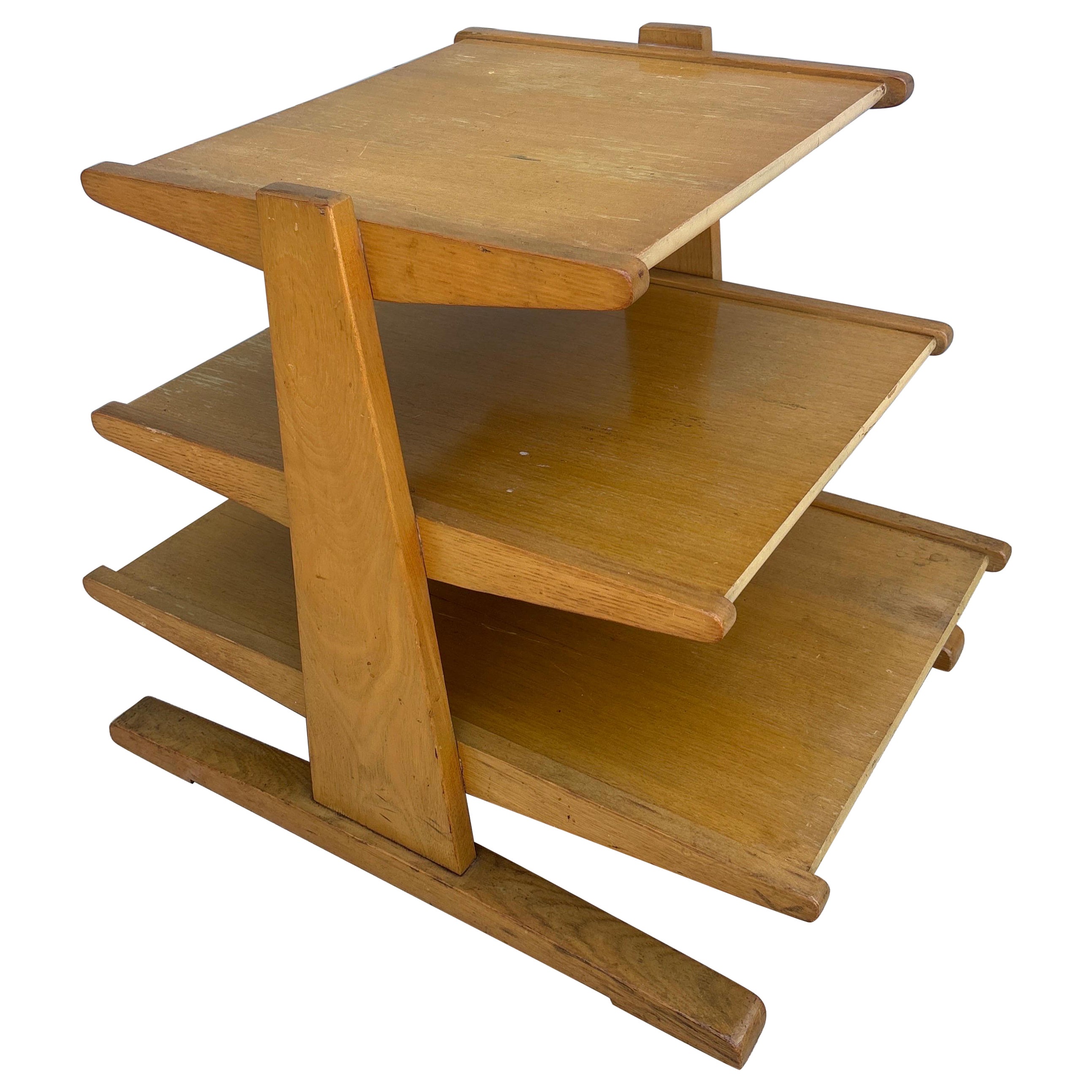 Magazine Rack/ Table in the style of Dunbar