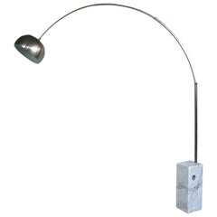 1962 Achille & Pier Giacomo Castiglioni Flos Arco Stehleuchte, Mid-Century