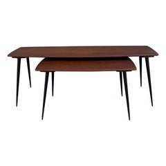 Tavolini in teak danesi del 1950 - I. Holm Sorensen
