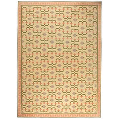 Tapis Dhurrie indien vintage Doris Leslie Blau
