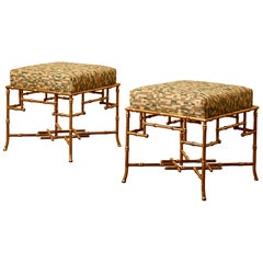 "Bamboo" style stools by Studio Glustin
