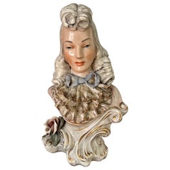 Vintage Cordey Porcelain Bust