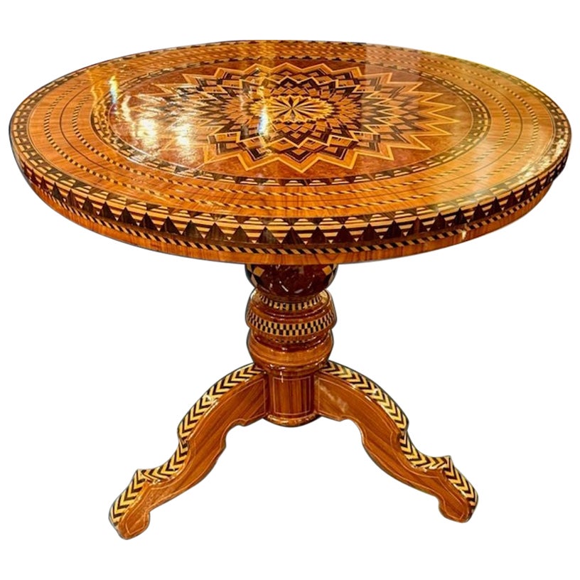 Table d'appoint Sorrento italienne du milieu du siècle dernier