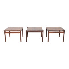 Beistelltisch/Beistelltisch aus Rosenholz, Sven Ivar Dysthe für Dokka Mobler, 1960er Jahre, 3x verfügbar
