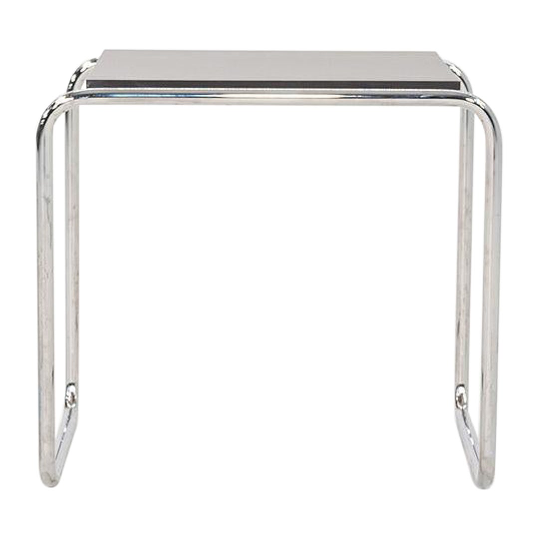 1990er Marcel Breuer für Thonet Laccio Beistelltisch in Schwarz 12+ verfügbar
