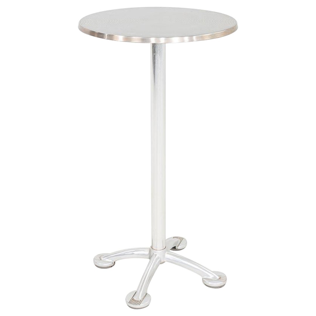 2000er Jorge Pensi für Knoll & AMAT3 Ess-/Kaffee-/Bartisch mit hoher Platte 24"