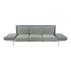 2000s EOOS para Walter Knoll/Coalesse Jason 390 Sofá de 3 plazas en piel y tela