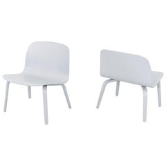 C. 2023 Studio Tolvanen for Muuto Visu Lounge Chair in Blue 10x Available