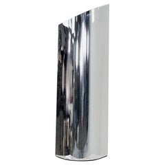 2024 Oskar Zieta für Zieta Parova Vase 23" / 60cm aus poliertem Edelstahl