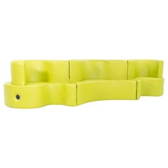 2024 Verner Panton per Verpan Cloverleaf Parotega Sofa in verde