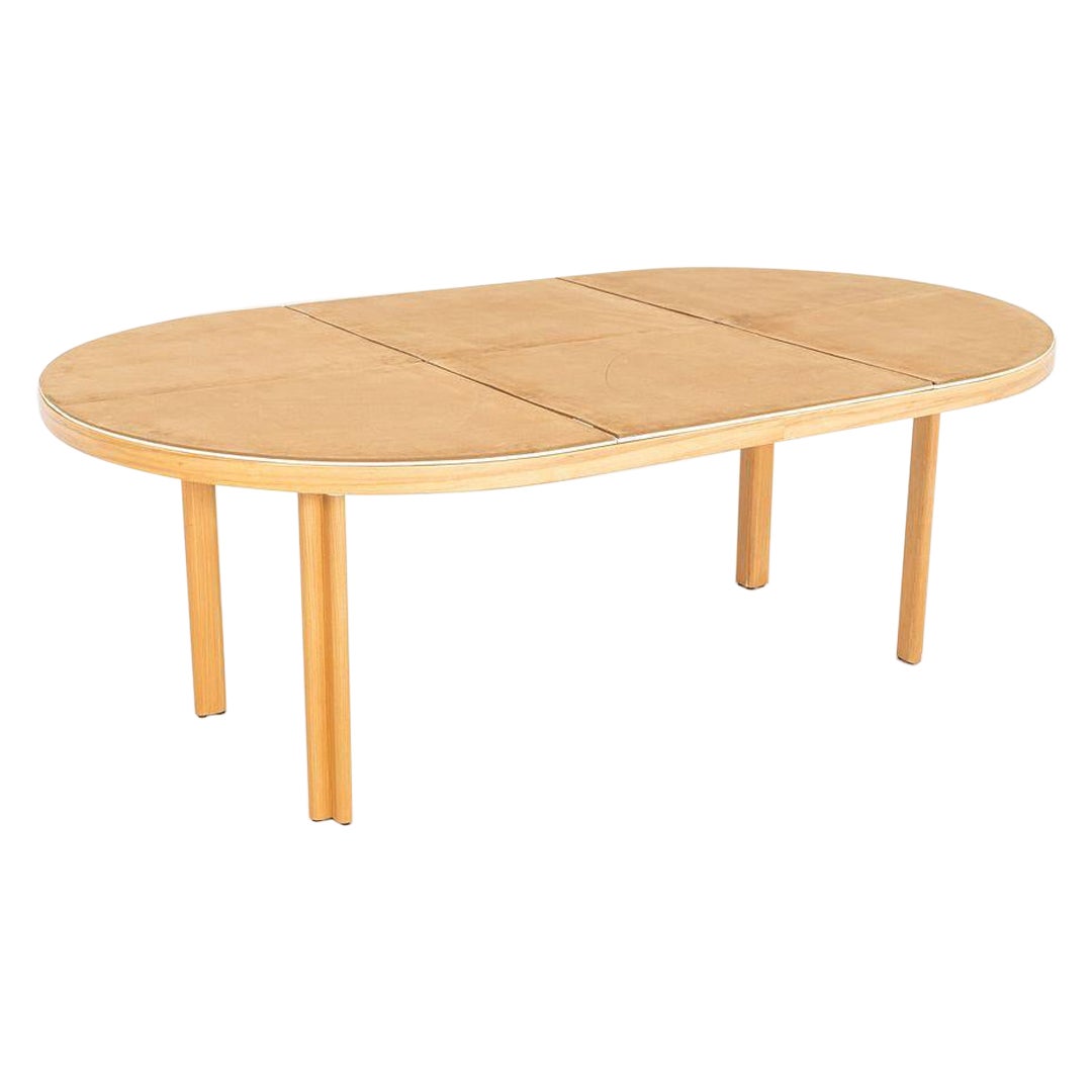 Tavolo da pranzo allungabile con gambe ad H degli anni '70 di Alvar & Aino Aalto per Artek, in Beeche.